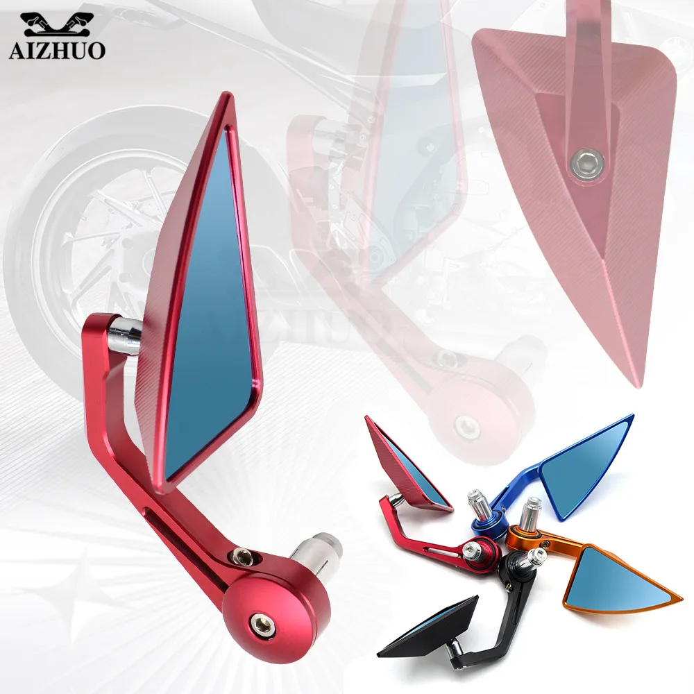 Universal 22MM  Rear View Mirrors Handle Bar End Mirror FOR YAMAHA XJ6 N XJ6 DIVERSION XSR 700 ABS XSR 900 ABS YZF R3 YBR 125
