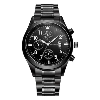 

relogios masculino 2019 Stainless Steel Watch Men Fashion Sport Date Analog Quartz Wrist Watch Waterproof Men Watch Clock montre