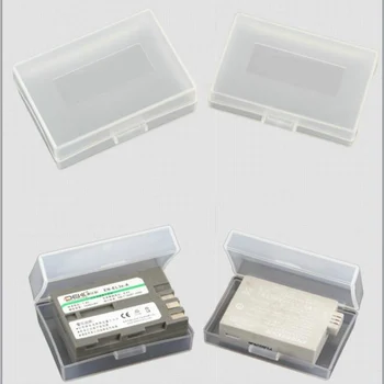

10pcs Plastic Case Holder Storage Box for DSLR camera battery LP-E8 LP-E5 NB-10L NB-7L EN-EL9 EN-EL14 PSP CRV3 LP-E6 BP-511A