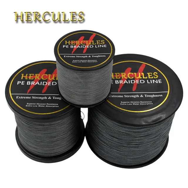 Best Offers Hercules PE Braided Fishing Line Gray Grey Multifilament Fishing Cord Strong 4 Strands 100M 300M 500M 1000M 1500M 2000M Fishing Best Offers Hercules PE Braided Fishing Line Gray Grey Multifilament Fishing Cord Strong 4 Strands 100M 300M 500M 1000M 1500M 2000M Fishing