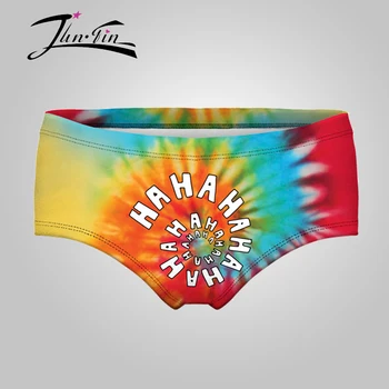 

Underwear Women 3D Print HAHAHA TIE DYE Female underwear lingerie sexy briefs Butt Lifter Calcinha