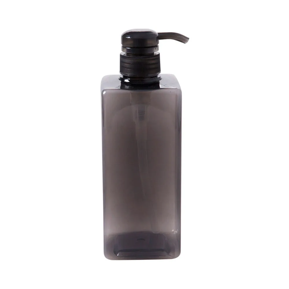 600 мл пресс-тип, разделенная бутылка, черный и белый контейнер, шампунь, гель для душа, пустая бутылка, аксессуары для ванной комнаты, дозатор мыла