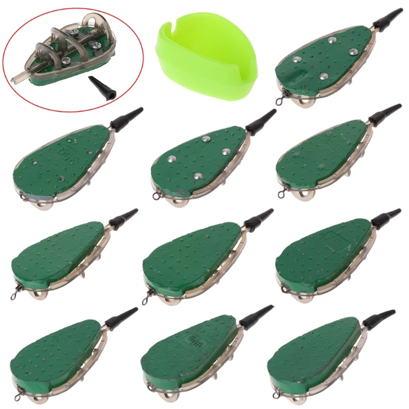 

Fishing Feeder with Mould Carp Lead Sinker Method Bait Lure 30g-100g Accessories Fishing Tools