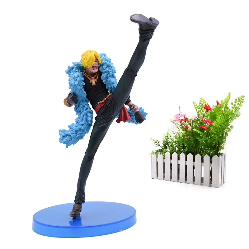 

Anime One Piece 20th Anniversary Vinsmoke Sanji PVC Action Figure Collectible Model Christmas Gift Toy For Children 18 cm