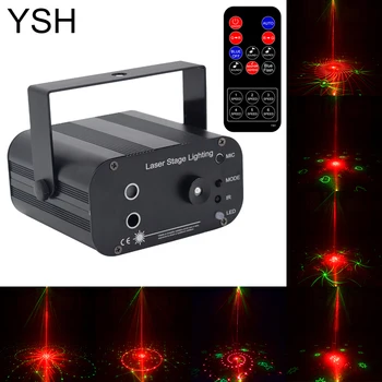 

YSH Disco Laser Light 3 beam 48 patterns Home Party DJ Stage Lighting Laser 48 Patterns Projector for Disco Club Stage Effect