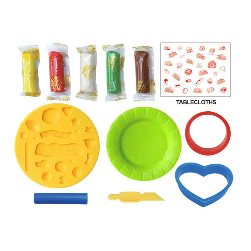 Новые интерактивные игрушки разноцветный Пластилин глиняная заготовка для пластилина костюм торт набор пресс-форм DIY умные игрушки