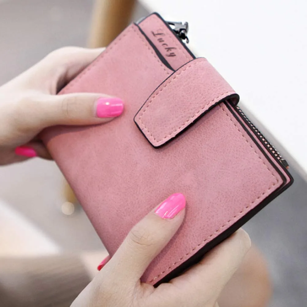  Mance designer wallets famous brand women wallet Mini Grind Magic Bifold Leather Wallet Card Holder Wallet Purse tarjetero mujer 