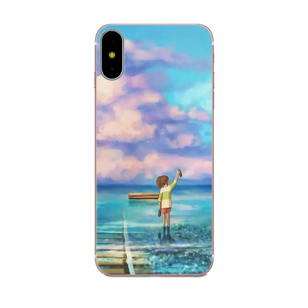 Студия Ghibli Аниме Унесенные спирали аниме для Moto G G2 G3 G4 G5 HTC 530 626 628 630 816 820 One A9 M7 M8 M9 M10