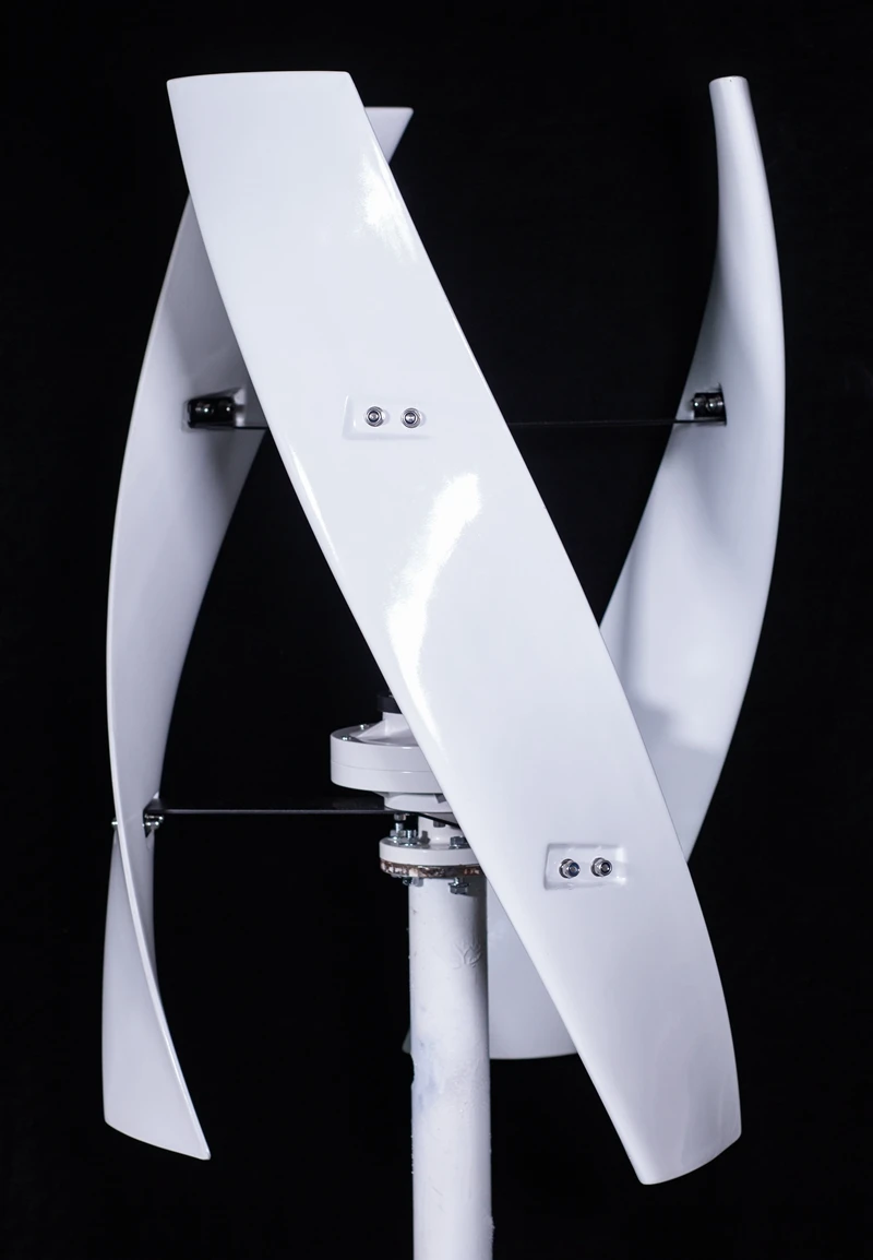 

CE Wind Turbine Vertical Axis X type Wind Energy Power Generator White 600w 24v with Free MPPT Controller