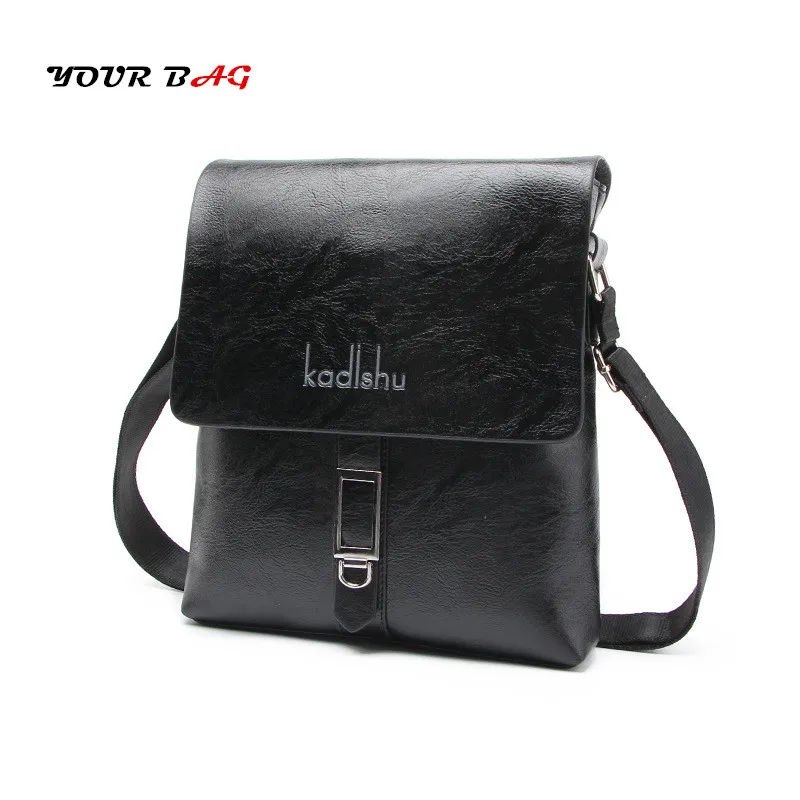 

UABG 2018 Brand Genuine Leather Men Bags Casual Business Mens Messenger Bag Vintage Men's Crossbody Bag Buckle Flap Male Travel