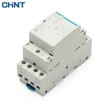 CHINT бытовой Коммуникационный контактор NCH8-25/22 220 В направляющий Тип два нормально открытые два часто закрываются 4P 25A