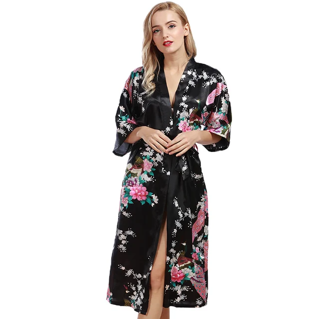 kimono soie femme nuit