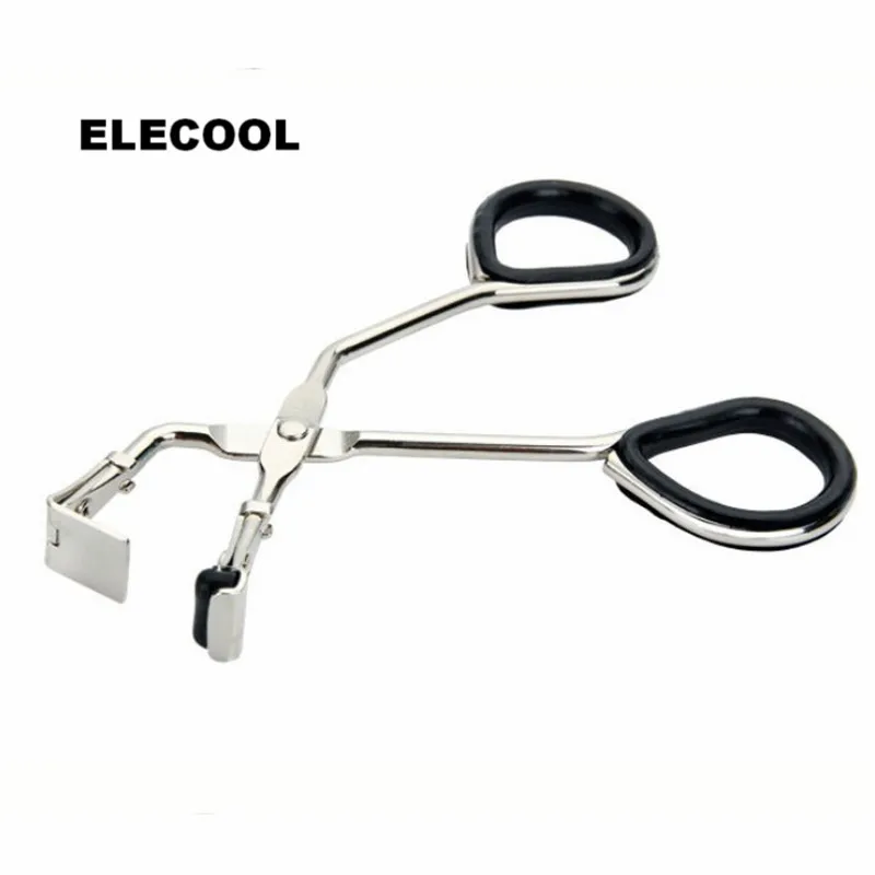 

ELECOOL Portable Iron Eyelash Curler With Silicone Strip Eye Lashes Curling Clip Beauty Makeup Cosmetic Tool Accessories