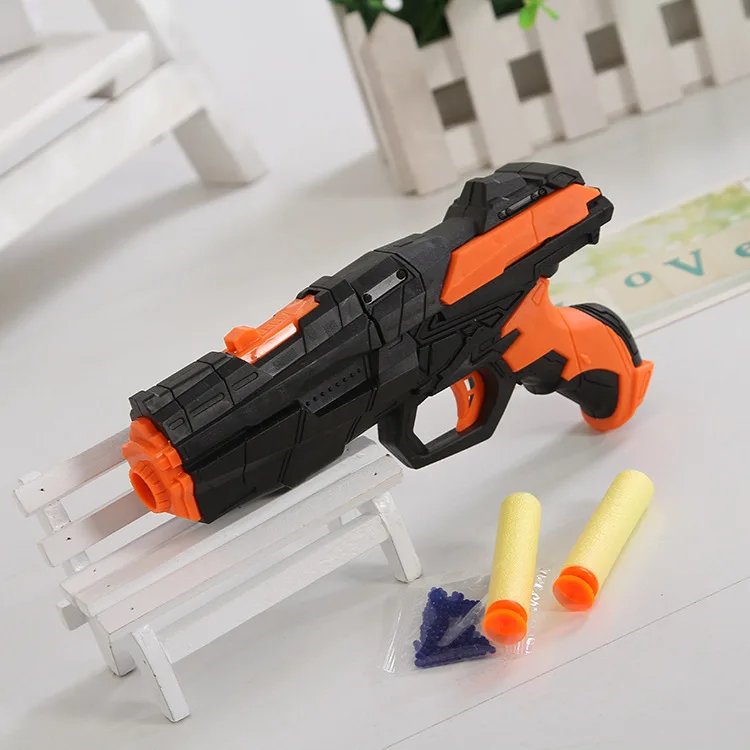 In One Crystal Water Guns Soft Bullet Gun Military Children Toys