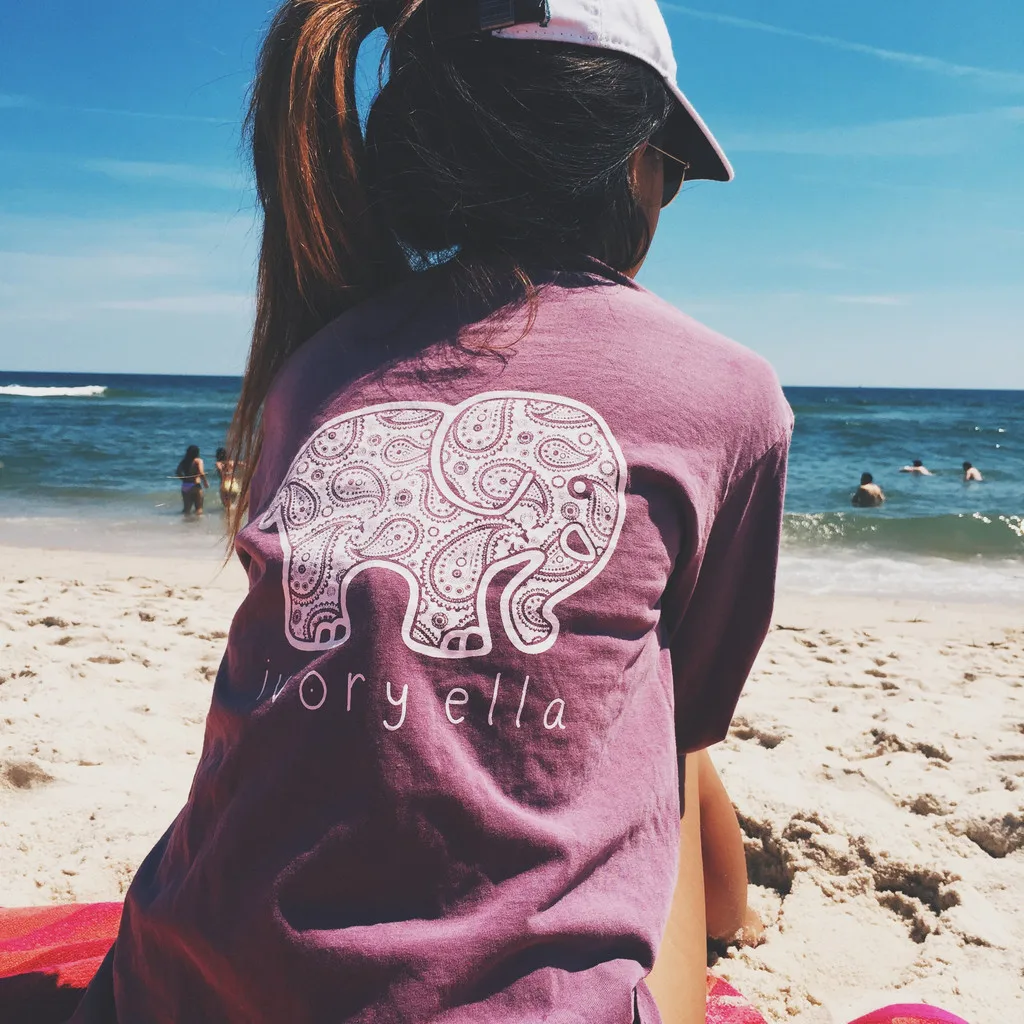 Print Elephant Print Animal Casual Women font b Hoodies b font font b Sweatshirts b