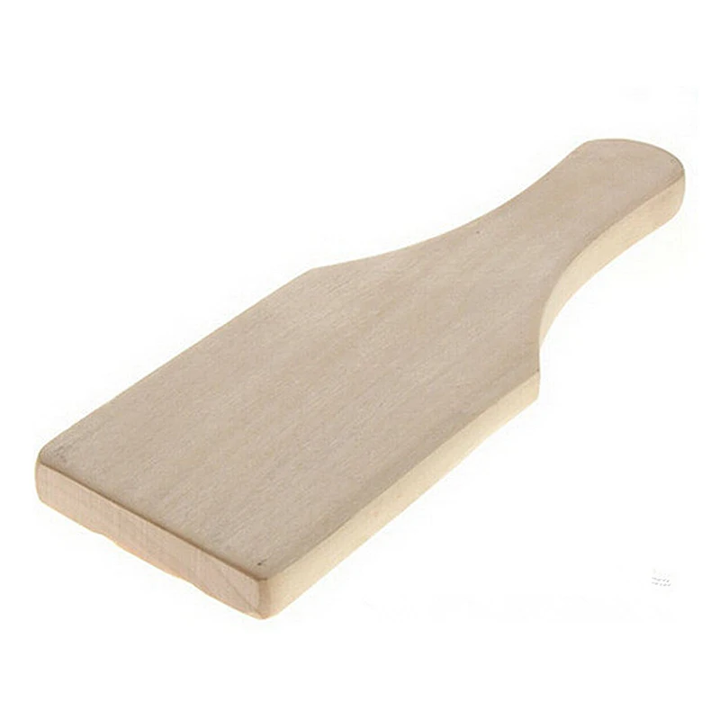 Professional Grooved Ribbed Wooden Utensils Paddle Great Art Carving