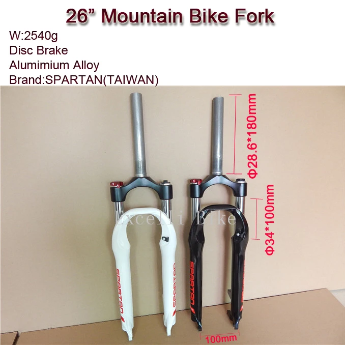 Excelli Fork Disc Brake Spartan Locking Shocking Fork Aluminum Alloy