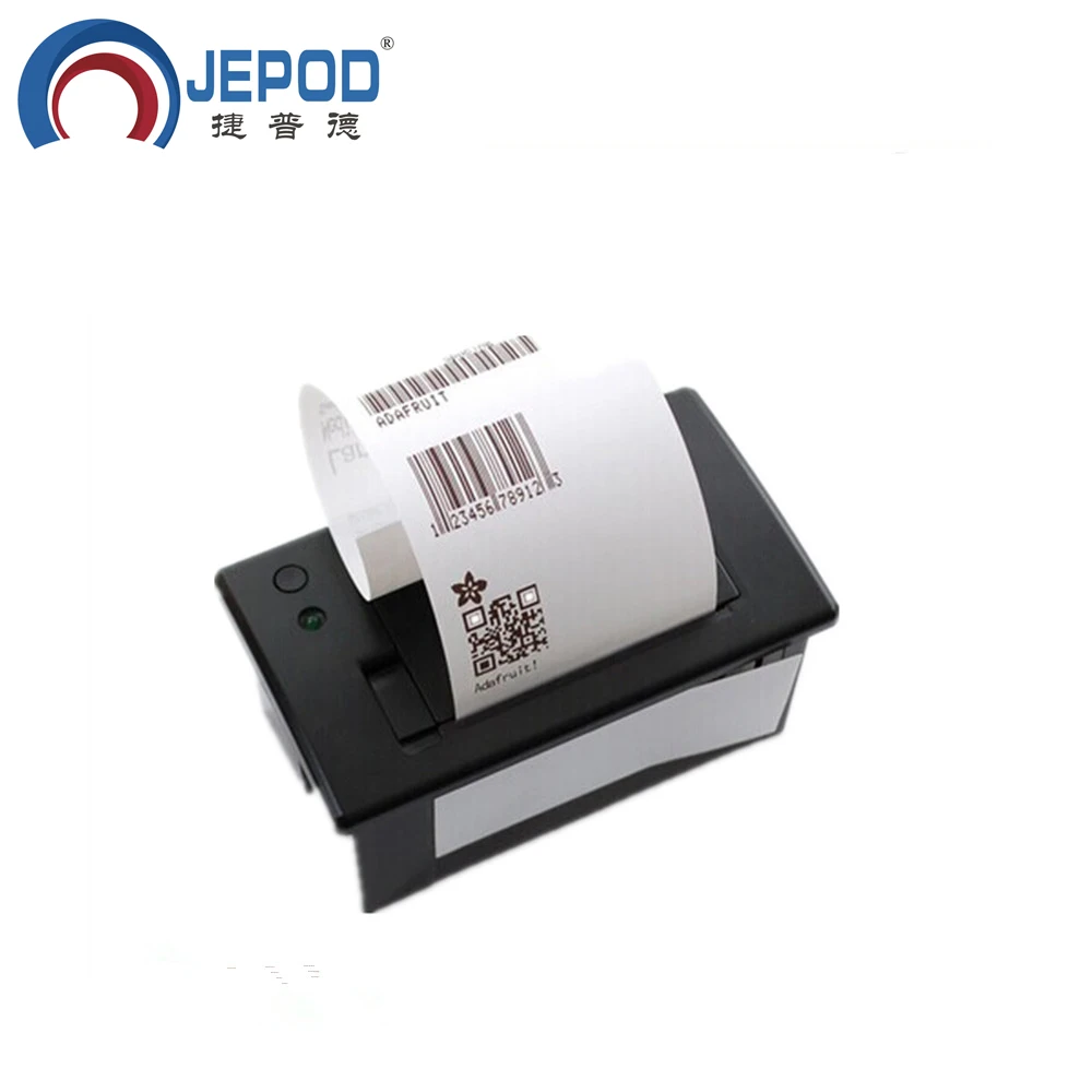 JP QR701 JEPOD Бесплатная доставка Мини термопринтер RS232/TTL Панель Принтер