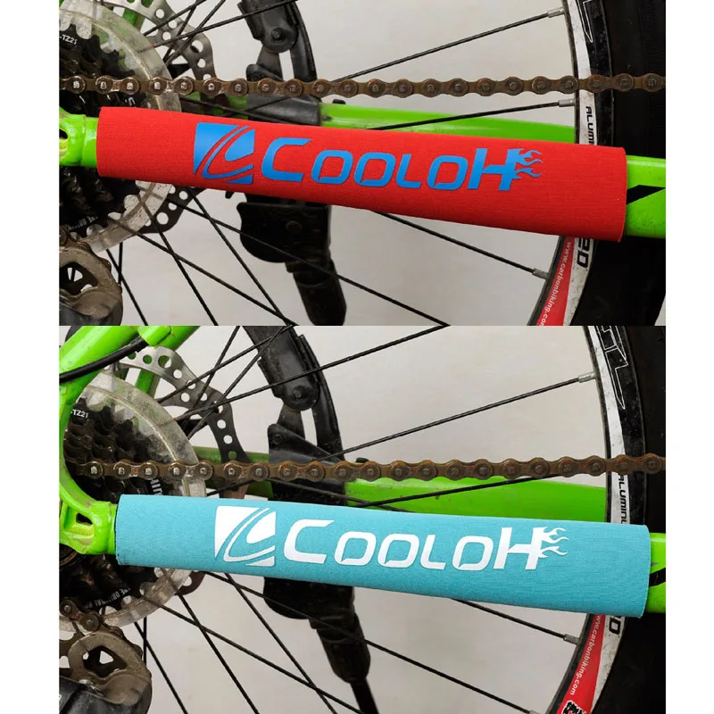 MTB Road Bike Front Fork Protection Frame Chain Protector Pad Wrap Cover