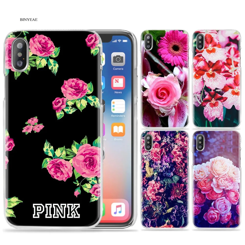 

Case for iPhone X XS MAX XR 7 8 Plus 6 6S Plus 5 5S SE 5C 4 4S 7+ 8+ 7Plus 8Plus Cover Phone Cases Pink