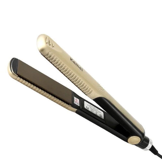 Температурный контроль, электрический выпрямитель для волос 220 В утюг для гофрирования и выпрямления волос Щипцы для кукурузы пластины Инструменты для укладки