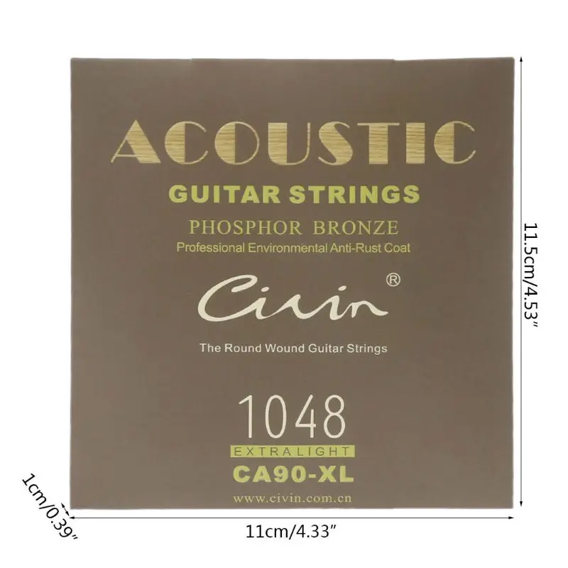 Guitarra-Acess-rios-Pe-as-conjunto-1-Civin-6-Cordas-Da-Guitarra-Ac-stica-Cordas-Met (3)