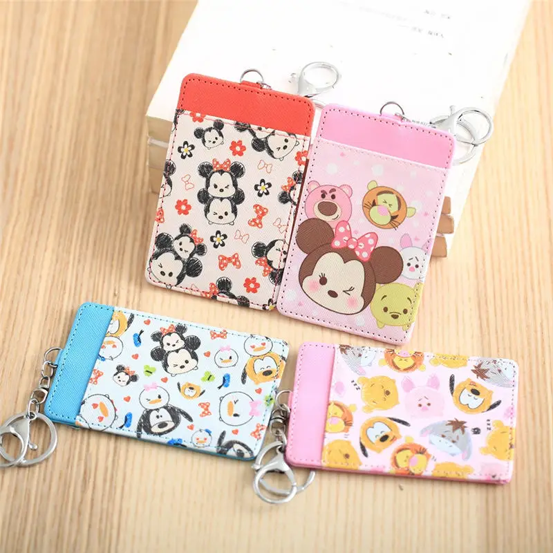 Disney cartoon tsum креативный брелок для карт и удостоверений студенческий набор