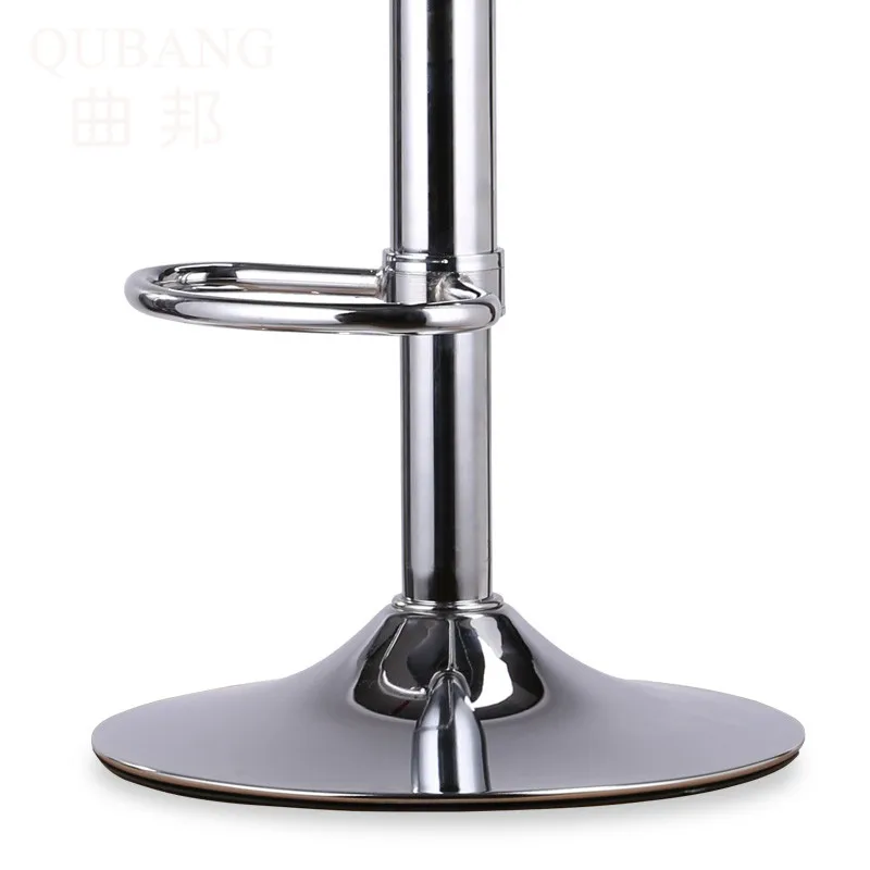 Bar Chair Lifting and Rotating High Chair Bar Front Desk Cashier Swivel Chair Fashion Metal Plating Footrest and Handle Bar Bar Chair Lifting and Rotating High Chair Bar Front Desk Cashier Swivel Chair Fashion Metal Plating Footrest and Handle Bar