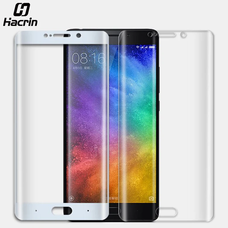 Закаленное стекло hacrin для Xiaomi Mi Note 2 взрывозащищенное изогнутое защитное 3d с