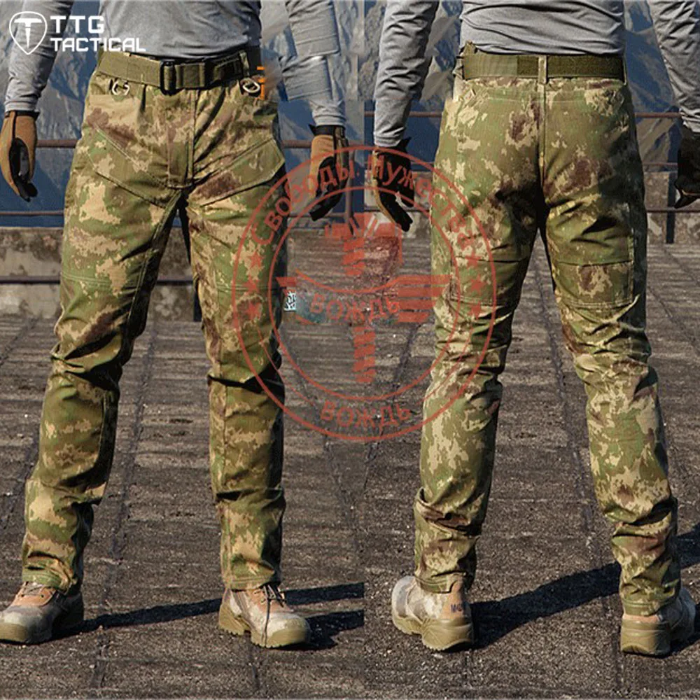 

Outdoor Tactical Quick Drying Combat Pants Camouflage Water Repellent Hunting Assault Trousers Breathable CS Windbreaker Pants