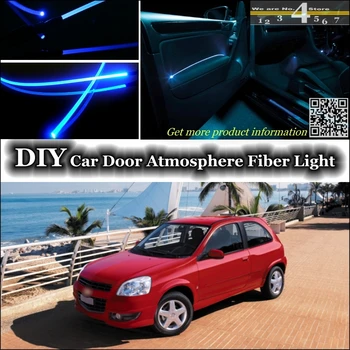 

interior Ambient Light Tuning Atmosphere Fiber Optic Band Lights For Chevrolet Corsa Inside Door Panel illumination For Tuning