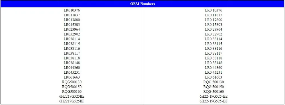Clearance Compressor Pump Air Suspension for Range Rover Sport LR3 LR4 Discovery 3 Rebuild LR023964 LR010376 LR011837 LR012800 LR015303 1