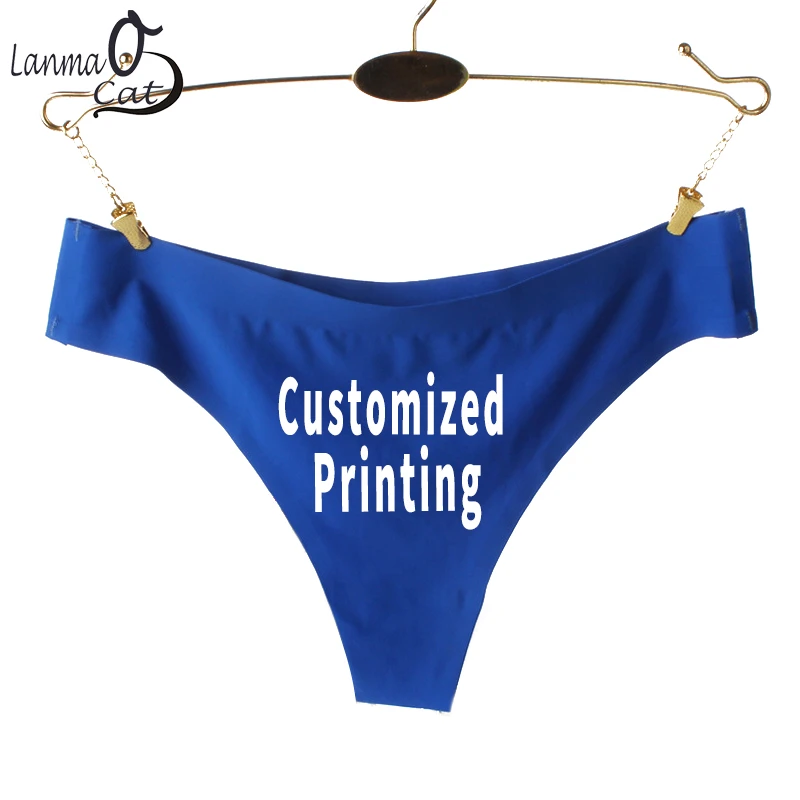 Women's Lingerie G-String Underwear Polyesters Panty Letter Patterned Underpants Women's Lingerie G-String Underwear Polyesters Panty Letter Patterned Underpants
