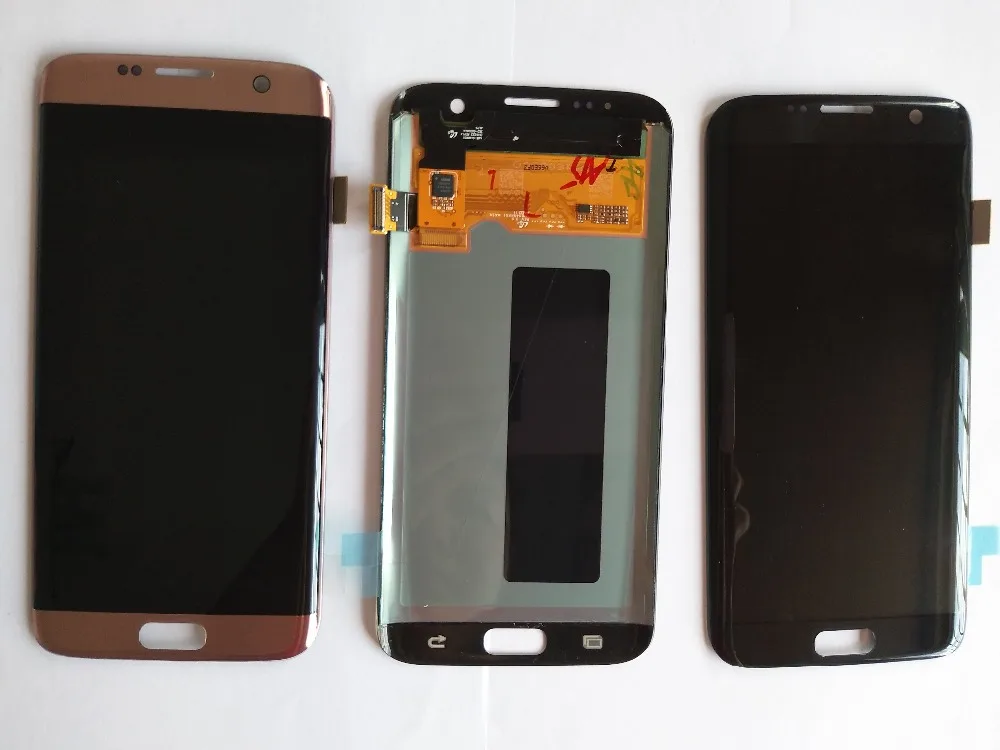 Для SAMSUNG GALAXY S7 EDGE G935 G935F ЖК дисплей сенсорный экран дигитайзер 5 &quotдля Samsung Edge LCD