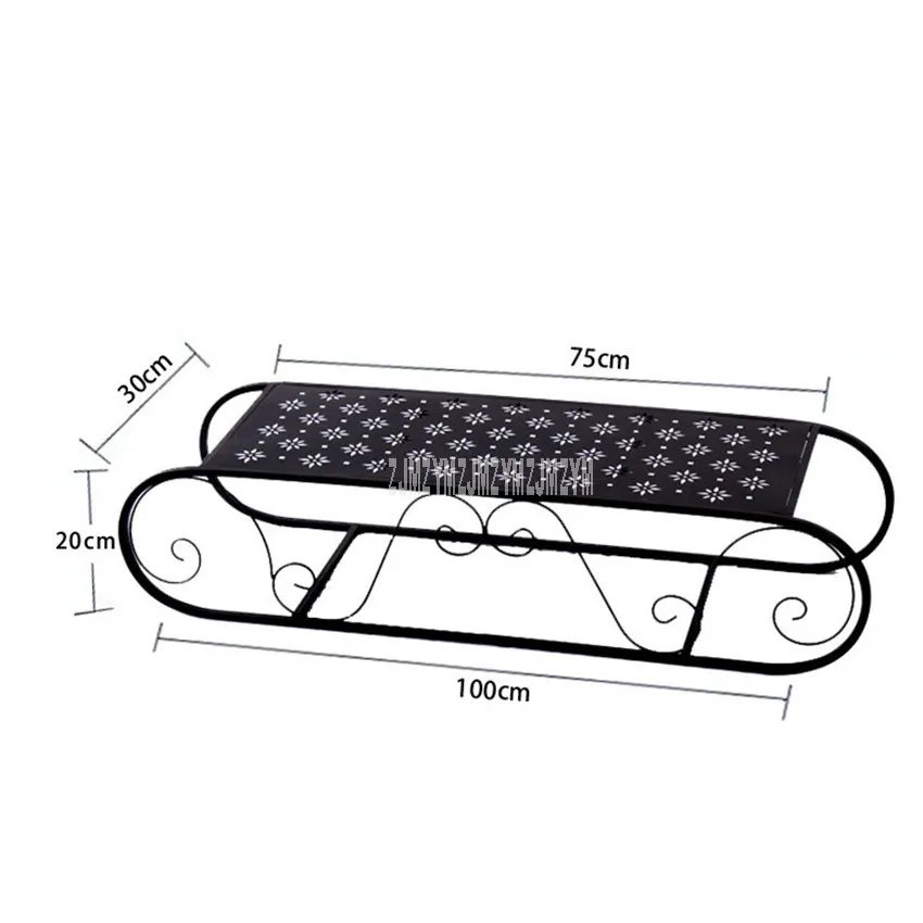 الأوروبية نمط العالمي سطح المكتب LED LCD حامل تلفاز دعم قاعدة الحديد الفن المعادن أقوى مكتب منضدية التلفزيون قاعدة قوس 100*30*20 سنتيمتر