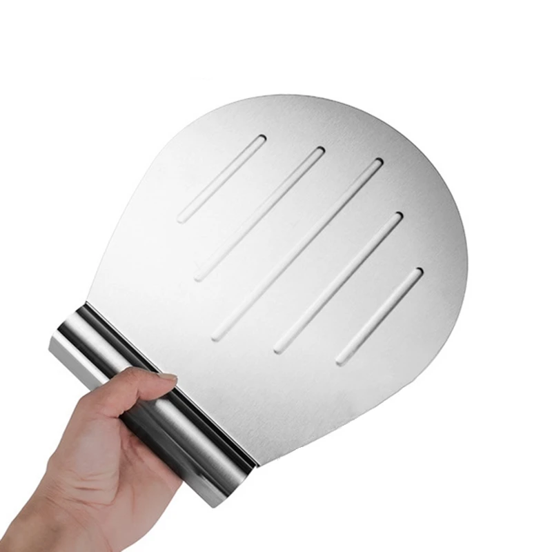 1pc Cake Pizza Shovel Stainless Steel Pizza Cutter Cake Shovel Non-slip Shovel Moving Cake Baking Tools Kitchen Bakeware