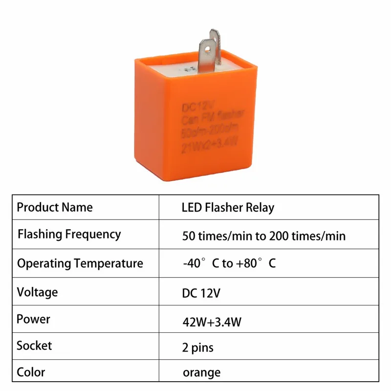 12 v указатель поворота для мотоцикла регулируемый светодиодный импульсное реле поворотник для Suzuki Gsx 550e Ef Es Sv 400n 125 200 400 650 Burgman