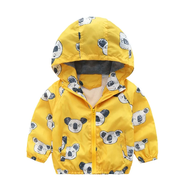 COOTELILI Kids Jacket For Girls Boys 2018 Autumn Hooded Children Clothes Active Baby Boys Coat Windbreakers Baby Clothing  (12)