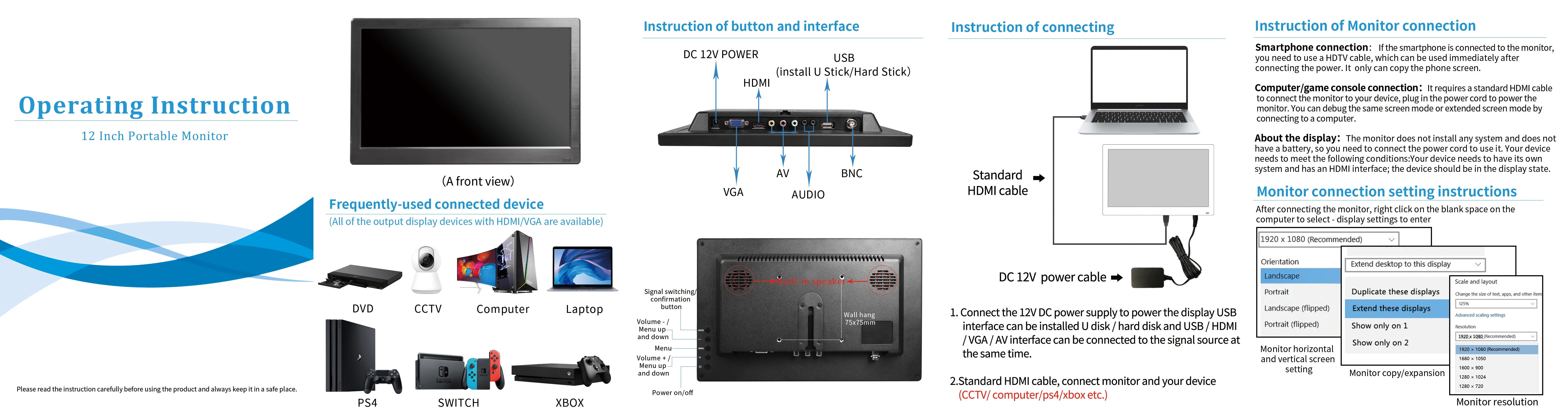 portátil pc ips 1080 p display lcd