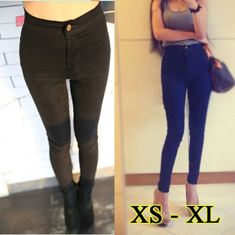 autumn Fashion Jeans Women Pencil Pants High Waist Jeans