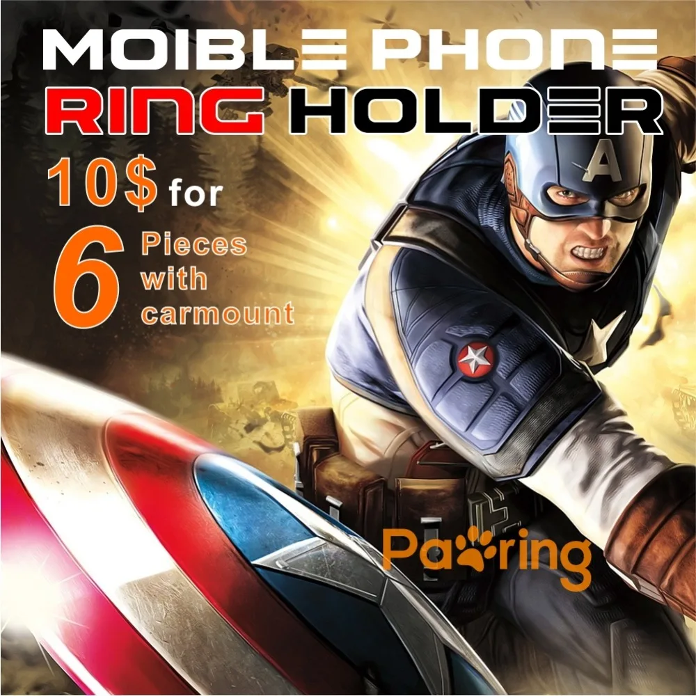 imágenes para Super hero tema universal del teléfono móvil del sostenedor del anillo con pegamento de silicona reutilizable 10 dólares para 6 unidades el envío libre imágenes para Super hero tema universal del teléfono móvil del sostenedor del anillo con pegamento de silicona reutilizable 10 dólares para 6 unidades el envío libre
