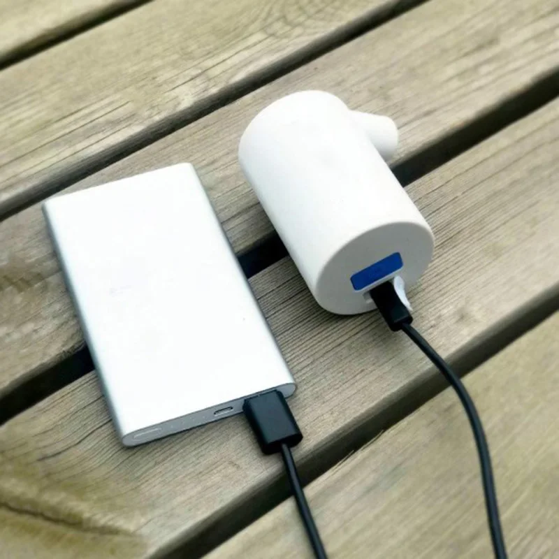 

Portable Max Air Pump Chargeable Lightweight Inflate Bed Air Pump for Mattress Sleeping Pads Dropshipping