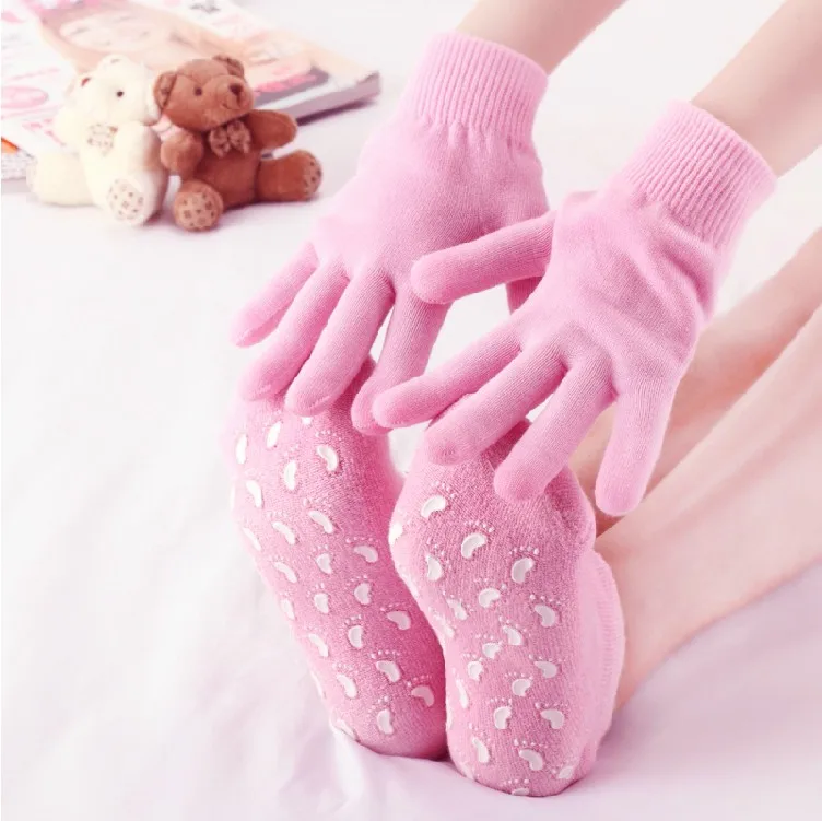 SPA Gel Socks Glove Moisturizing Whitening Exfoliating Treatment Smooth