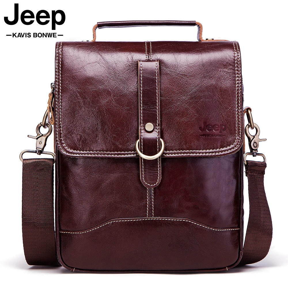

Famous Brand 100% High Quality Shoulder Bag Men's Leather Messenger Bags Crossbody Handbag Bolsas Sling Chest Clutch Sac