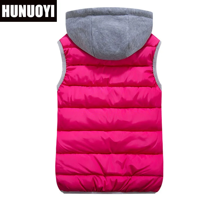 2018 New for winter fur collar vest down Joker cotton hooded vest women's vestidos waistcoat Jacket&Outerwear Thicken BB06