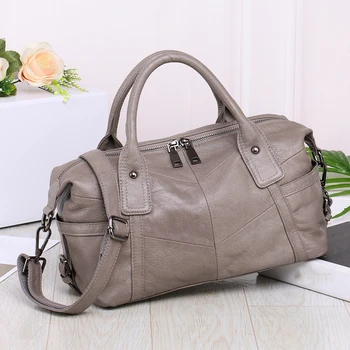 

Natural cowhide women handbag genuine leather bags ladies big shoulder handbags fashion women messenger bags casual tote sac