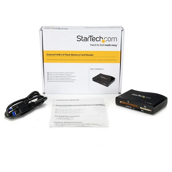 StarTech.com лектор мульти Tarjetas де карты памяти USB 3 0 Супер скорость SD CF CompactFlash MS Memoria
