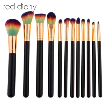 

12Pcs/pack Makeup Brushes Set Cosmetics Foundation Power Blush Eye Shadow Blending Lip Make Up Beauty Brush Tool Kits