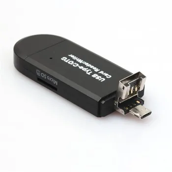 

Advanced 2018 New Computer Accessories USB-C Type C/USB 2.0/Micro USB/OTG TF SD MMC Card Reader for Phone Macbook