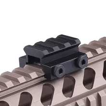 1/" 3-слотовый низкая крепление Железнодорожный стояк Вивер Пикатинни основание винтовки крепление/прицела Rail 20 мм SA088 P15 0,5